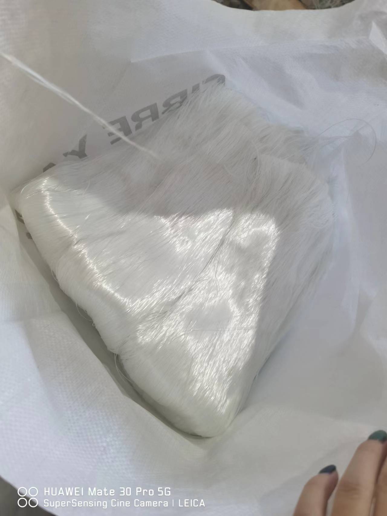 Scrap Fiberglass Waste Yarn/Roving Wuqiang County HuiLi Fiberglass Co