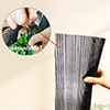 Retractable Trackless Pleated Screen Door Anti Mosquito Insect Proof Sliding 
